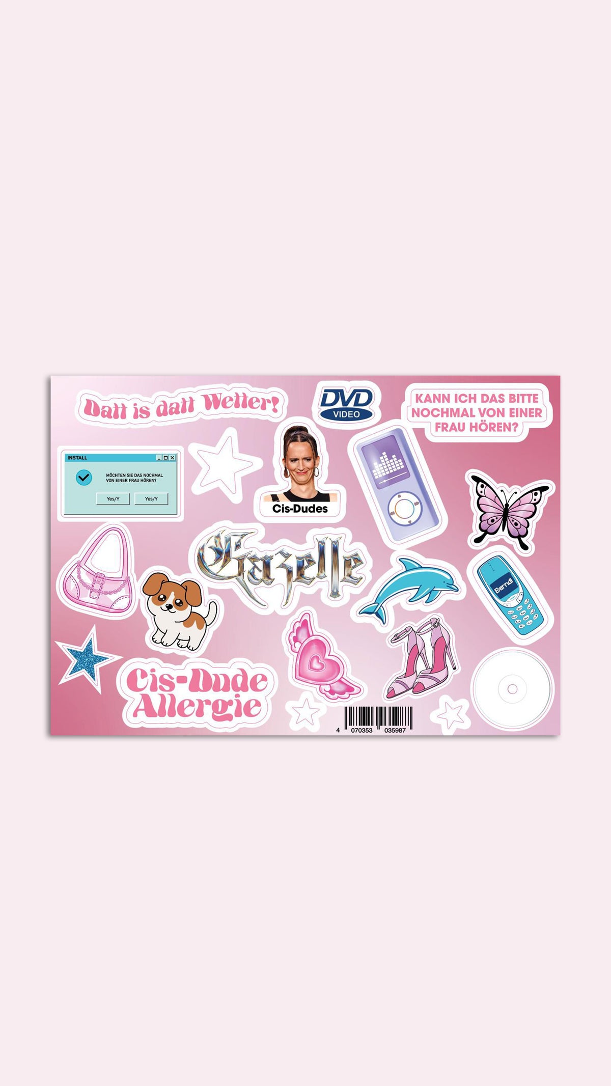 Stickerbogen DIN A5